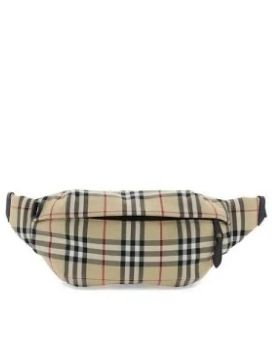 Vintage Check Nylon Belt Bag Beige - BURBERRY - BALAAN 2