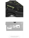 All Over Triple S Low Top Sneakers Black - BALENCIAGA - BALAAN 7