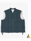 Down Vest Petrol J40AF0005JTN014301 - JIL SANDER - BALAAN 2