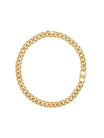 Triomphe Gourmet Necklace Gold Finish Brass - CELINE - BALAAN 1