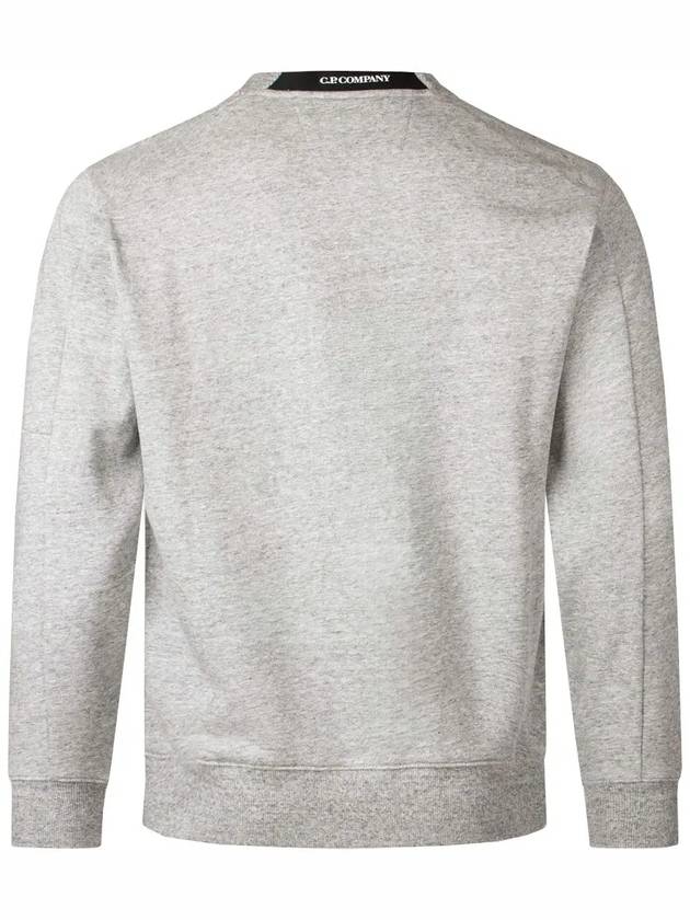 Diagonal Raised Fleece Lens Sweatshirt Grey - CP COMPANY - BALAAN 4