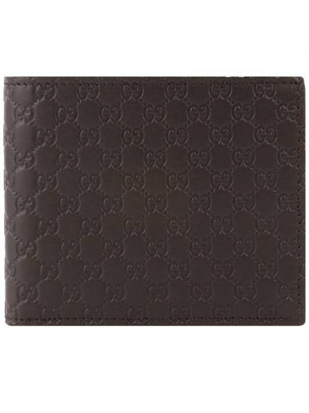 Micro GG Ssima Bifold Wallet Brown - GUCCI - BALAAN 1