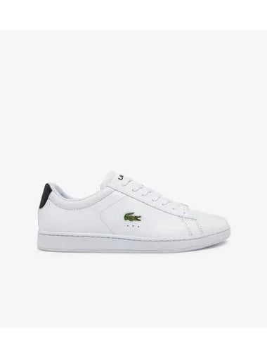 Men s Carnaby Evo Leather and Synthetic Sneakers White - LACOSTE - BALAAN 1