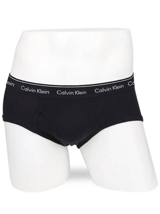 Men s Underwear Cotton Classic Briefs Black NB3999 - CALVIN KLEIN - BALAAN 2