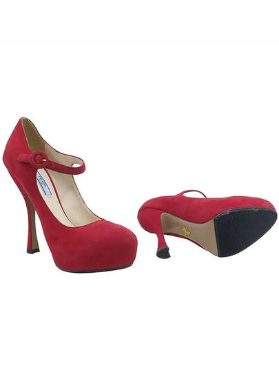 Smith Market red color shoes women s - PRADA - BALAAN 2