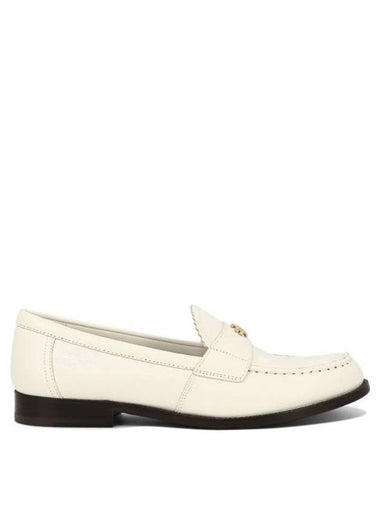 Logo Plaque Perry Loafer White - TORY BURCH - BALAAN 1