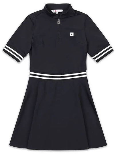 golfwear jersey short sleeve short dress black - ONOFF - BALAAN 2