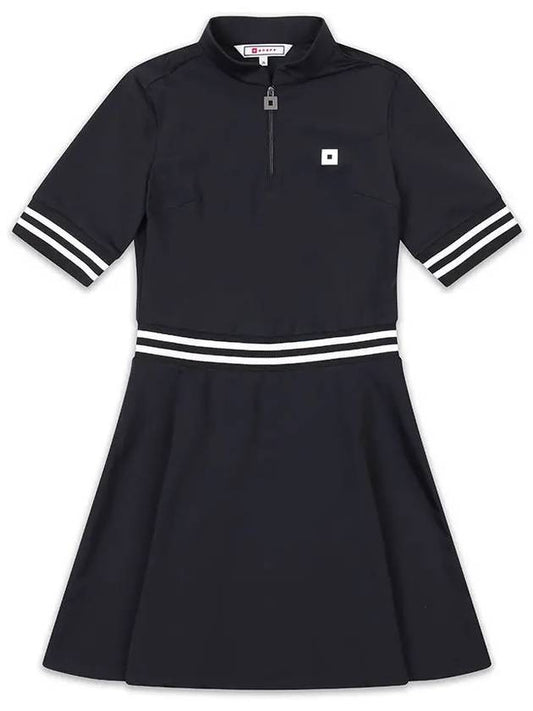 golfwear jersey short sleeve short dress black - ONOFF - BALAAN 2