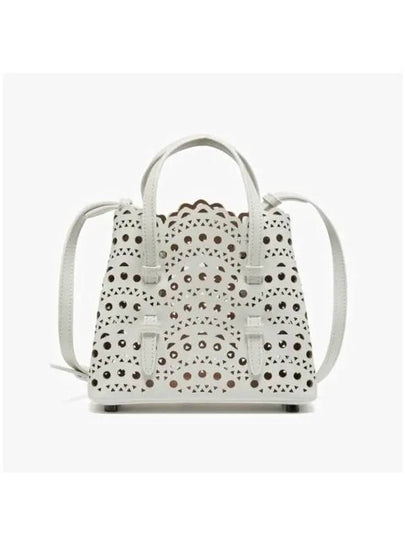 AA1S06716C0A29 010 Mina 16 BN Wave Micro Tote Bag - ALAIA - BALAAN 2