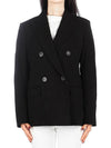 King Double Brested Jersey Blazer Jacket Black - MAX MARA - BALAAN 2