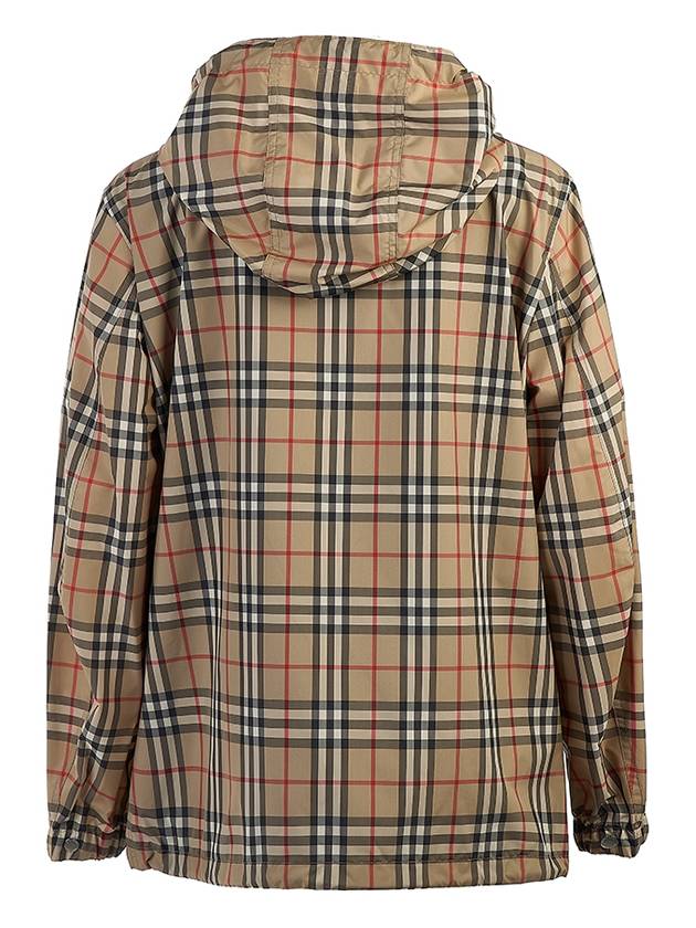 Women's Everton Vintage Check Hooded Jacket Beige - BURBERRY - BALAAN 4