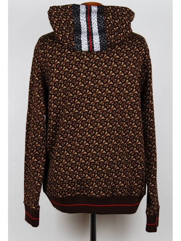 Striped monogram hooded sweatshirt - BURBERRY - BALAAN 4