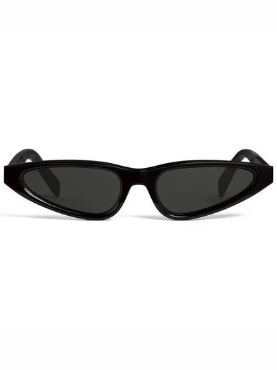 Eyewear Graphic Logo Sunglasses Black - CELINE - BALAAN 2