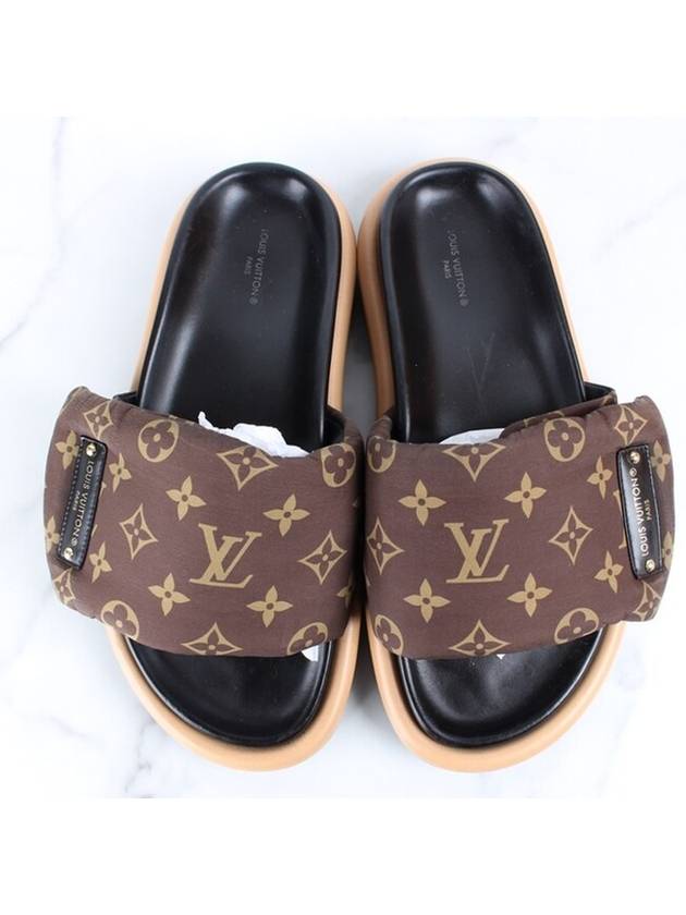 Full Pillow Flat Comfort Mule Slippers 39 260 - LOUIS VUITTON - BALAAN 8