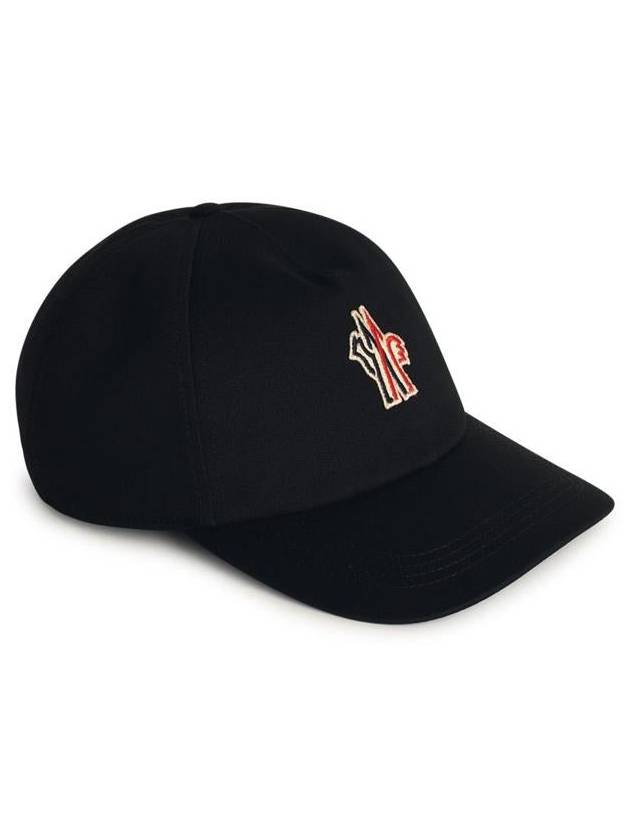 Gabardine Ball Cap Black - MONCLER - BALAAN 3