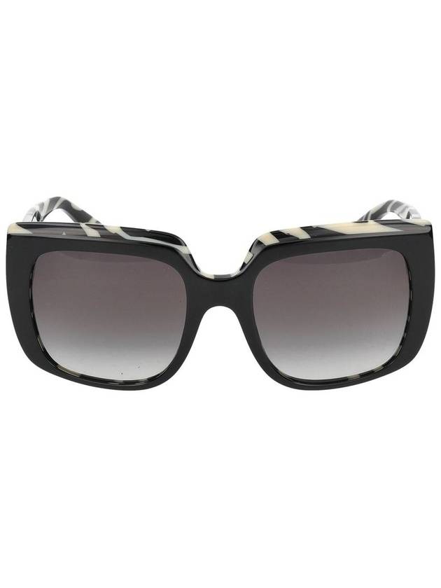 Eyewear Zebra Oversized Square Frame Sunglasses 0DG4414 - DOLCE&GABBANA - BALAAN 2