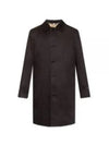 Cotton Inner Check Single Coat Black - BURBERRY - BALAAN 2