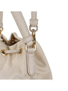 Duet Re-Nylon Bucket Bag Desert Beige - PRADA - BALAAN 10