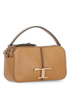 T Timeless Leather Cross Bag Brown - TOD'S - BALAAN 4