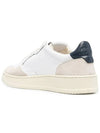 Medalist Navy Tab Low Top Sneakers White Blue - AUTRY - BALAAN 5