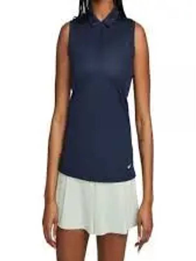 Golf Victory Dri-Fit Polo Sleeveless Navy - NIKE - BALAAN 2