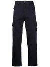 Ghost Piece Cargo Pants Navy - STONE ISLAND - BALAAN 1