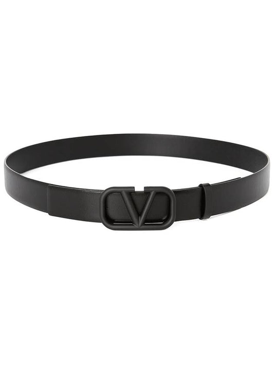 V Logo Signature Men s Belt T0Q90WQG 0NO - VALENTINO - BALAAN 2