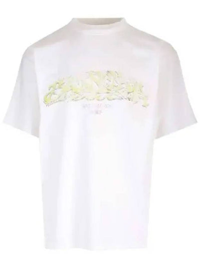 Offshore Vintage Short Sleeve T-Shirt White - BALENCIAGA - BALAAN 2