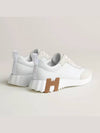 Bouncing Low Top Sneakers Blanc - HERMES - BALAAN 4