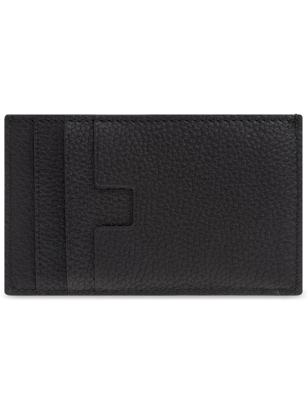 Tom Ford Leather Wallet, Men's, Black - TOM FORD - BALAAN 3