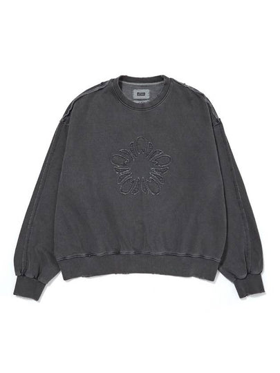 Runway Mugung Vintage Sweatshirt Charcoal - ULKIN - BALAAN 2