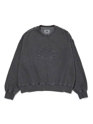 Runway Mugung Vintage Sweatshirt Charcoal - ULKIN - BALAAN 1