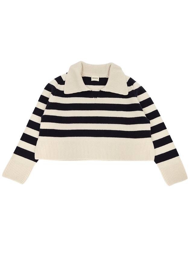 Exclusive special price limited to 30 pieces 9297615 MAGNOLIA NAVY STRIPE women s knit - KATE - BALAAN 1