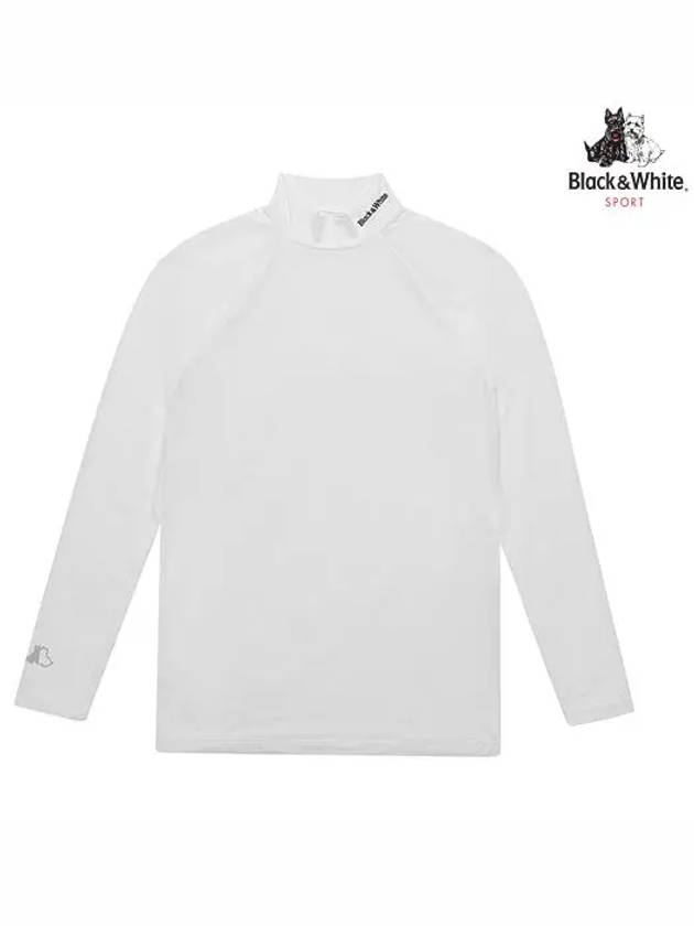 Naglan Base Layer 20D Long Sleeve T-Shirt 6913LZINWHITE - BLACK&WHITE - BALAAN 1