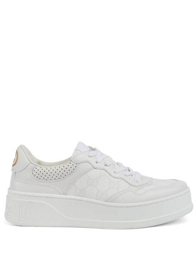 Interlocking G Tag Low Top Sneakers White - GUCCI - BALAAN 2