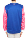 Jones Jones Crew Neck Sweatshirt Blue Pink - J.LINDEBERG - BALAAN 5