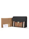 House Check Macken Cross Bag Black - BURBERRY - BALAAN 5