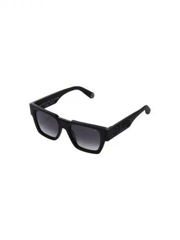 Men's Side Gothic Logo Sunglasses Black 271839 - PHILIPP PLEIN - BALAAN 1