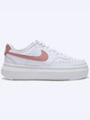 Court Vision Alta Leather Low Top Sneakers White - NIKE - BALAAN 3