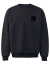 Max Crew Neck Double Face Jersey Sweatshirt Black - MACKAGE - BALAAN 2