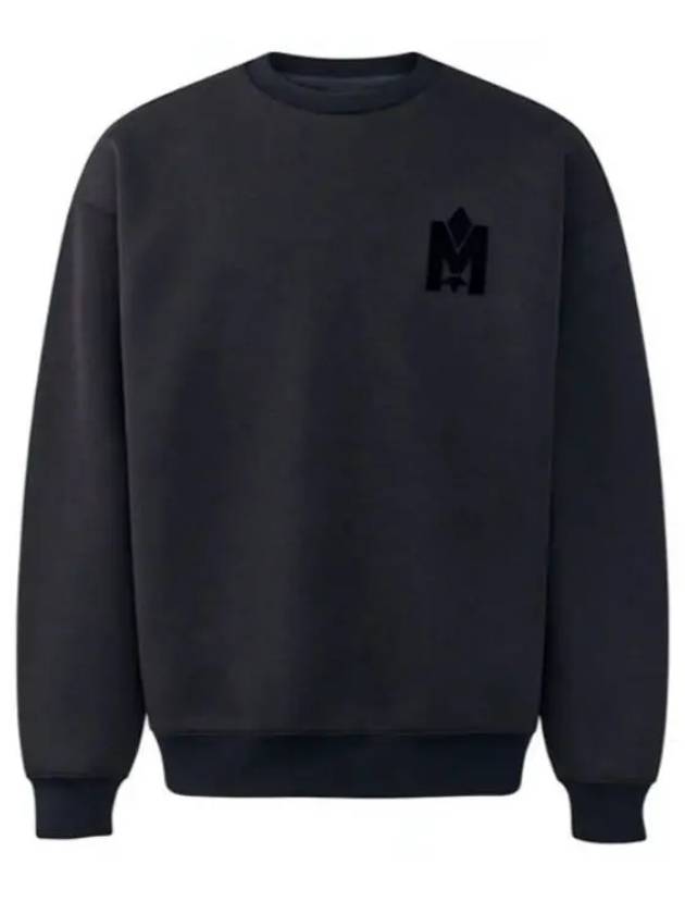 Max Crew Neck Double Face Jersey Sweatshirt Black - MACKAGE - BALAAN 2