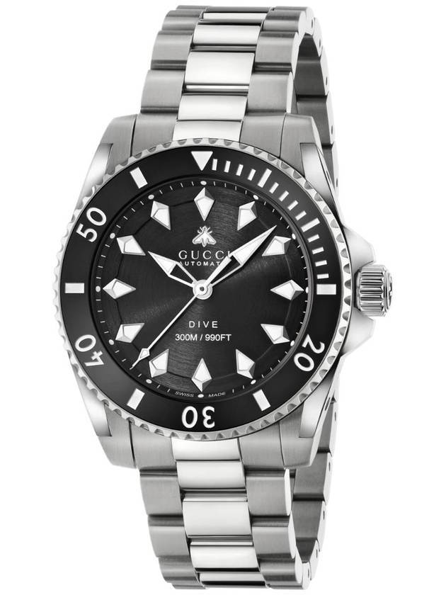 Dive Automatic 40MM Watch YA136353 Black - GUCCI - BALAAN 1