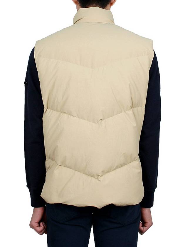 Bold Fox Head Quilted Gilet Vest Beige - MAISON KITSUNE - BALAAN 6