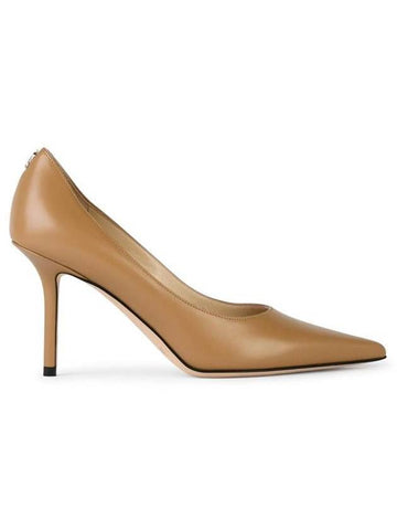 Jimmy Choo 'Love 85' Beige Leather Pumps - JIMMY CHOO - BALAAN 1