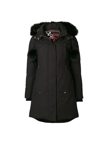 Original Stirling Parka Black Fox Fur Black - MOOSE KNUCKLES - BALAAN 1