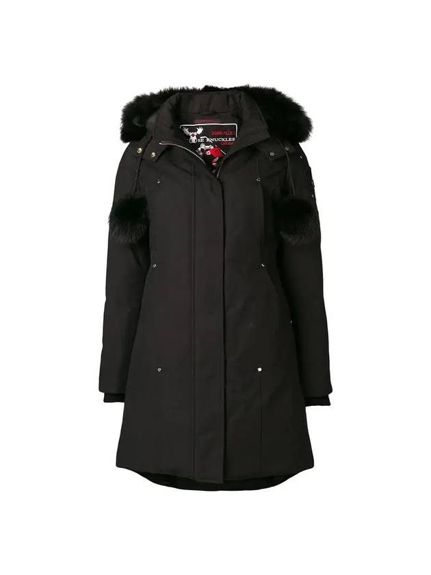 Original Stirling Parka Black Fox Fur Black - MOOSE KNUCKLES - BALAAN 1