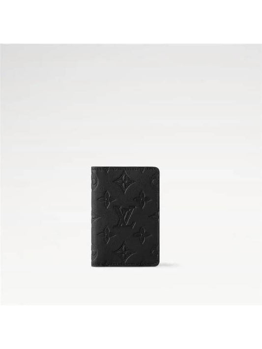 Louis Vuitton Pocket Organizer Monogram Shadow M62899 - HERMES - BALAAN 1