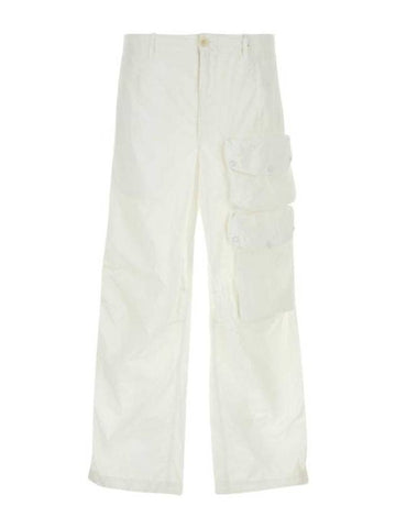 Straight Pants 24CTCUP04161006816 102 White - TEN C - BALAAN 1