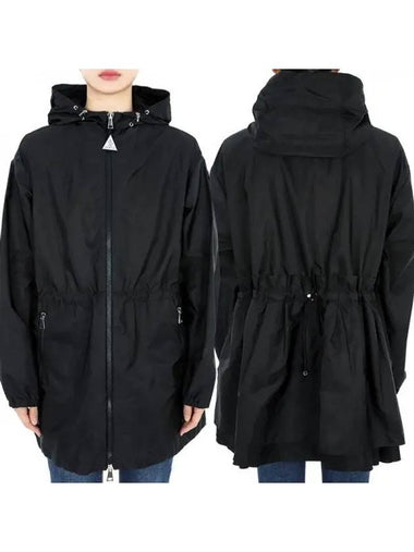 Women WETE Hooded Jacket Black 1A00086 539ZD 999 271811 1055893 - MONCLER - BALAAN 1