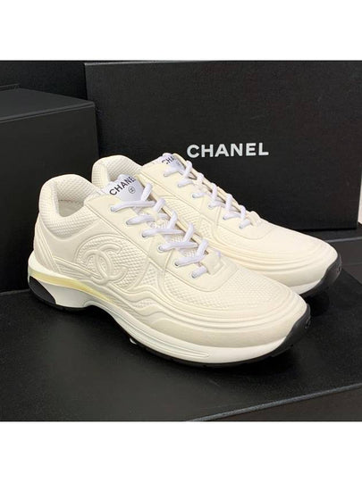 Cruise sneakers ivory white - CHANEL - BALAAN 2